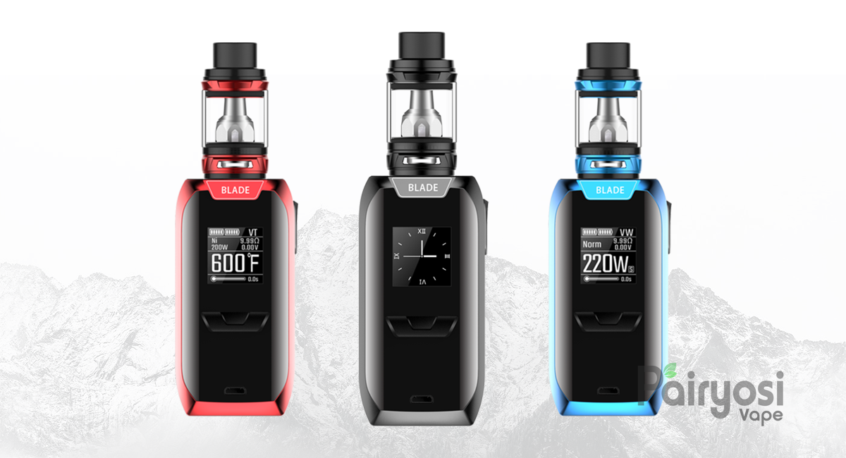 Pairyosi OLED Vape Mod with Replaceable Nebulizer